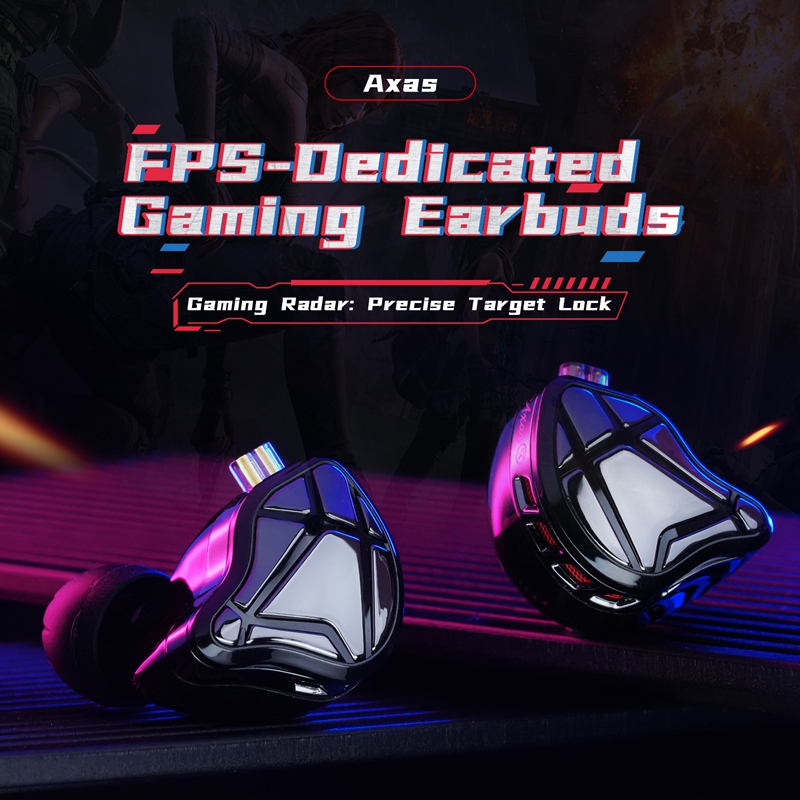 Gaming Accessories Monitor - KZ Axas FPS 전용 인이어 게이밍