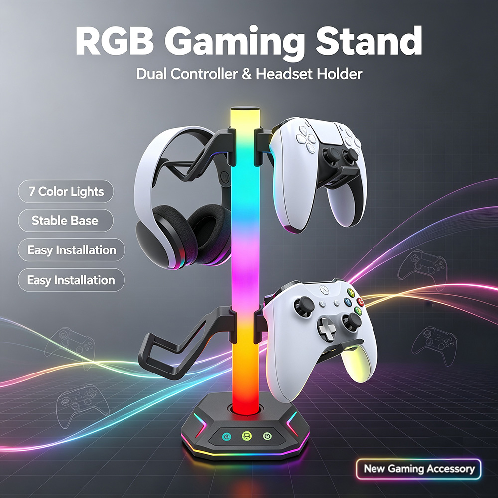 Gaming Controllers Xbox Accessories - Playstation5 컨트롤러 홀더 이어폰 걸이 액세서리