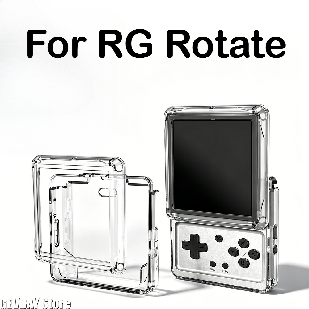 Gaming Accessories Dropshipping Suppliers - ANBERNIC RG용 회전형 TPU 보호 케이스,