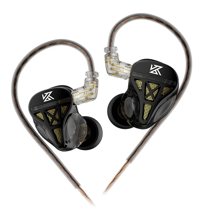 Gaming Accessories Monitor - KZ DQS 1DD 하이파이 IEM 헤드폰