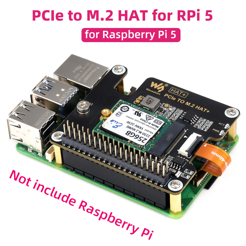Pcie Extension Cable - Raspberry Pi 5 PCIe-M.2 HAT NVME