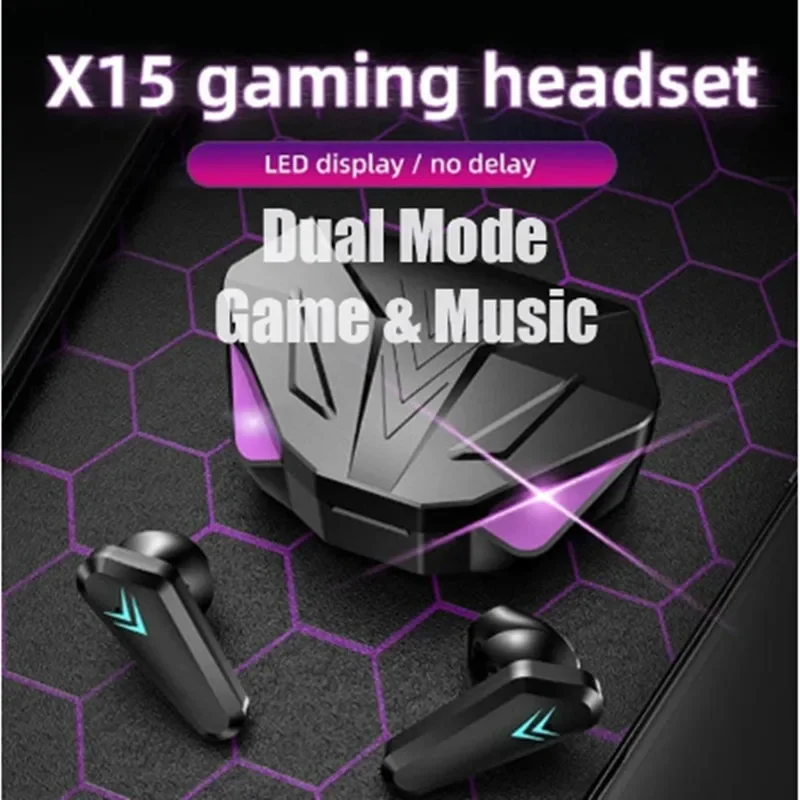 Gaming Accessories Monitor - 새로운 X15 TWS 이어폰 Bluetooth 무선