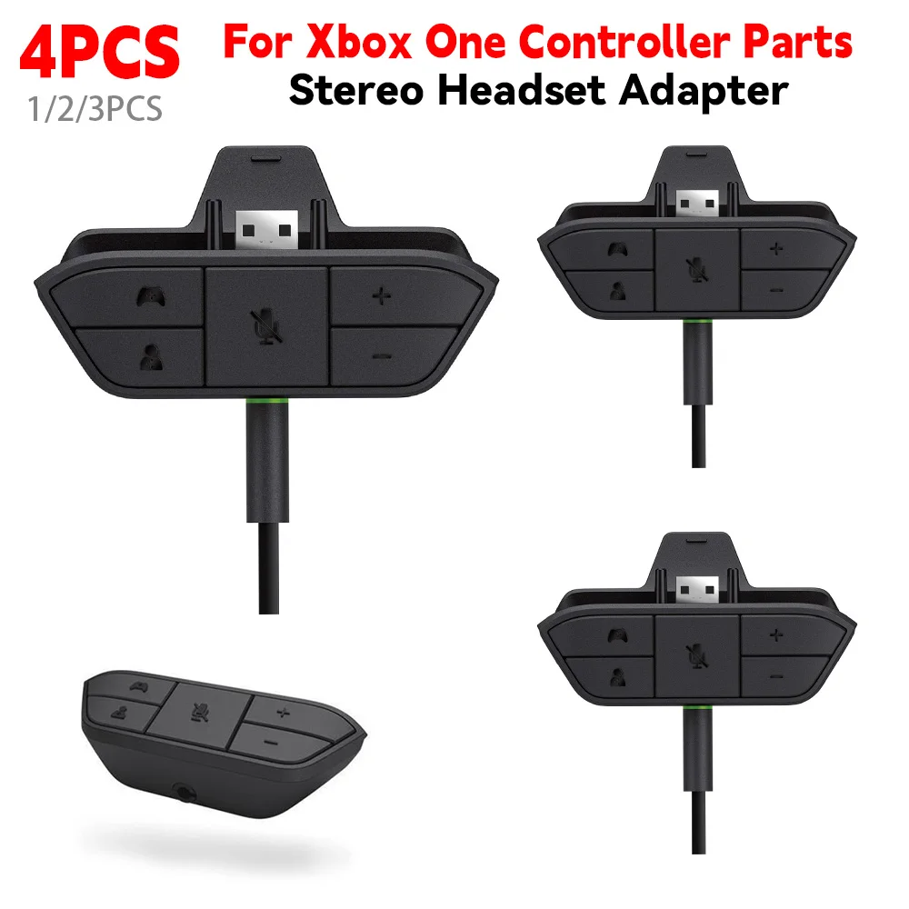 Xbox One 컨트롤러 부품용 스테레오 헤드셋 어댑터 - Gaming Controllers Xbox Accessories 리뷰 및 가격
