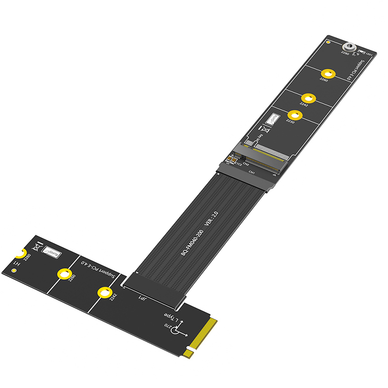 30CM M.2 NVME 4.0 연장 케이블 270도  - Pcie Extension Cable 리뷰 및 가격