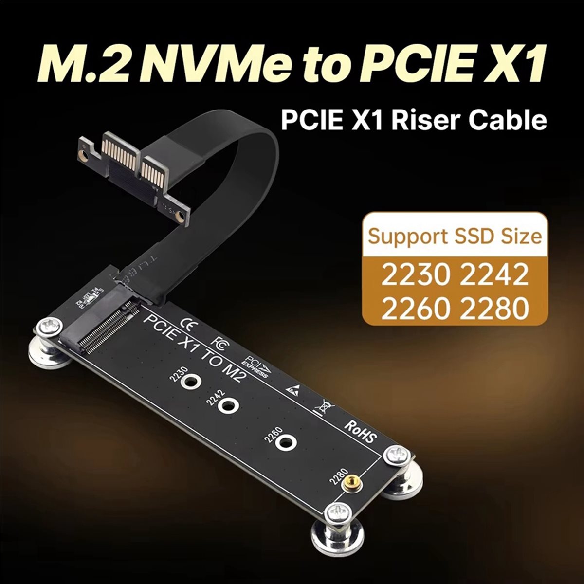 L77A PCI-E 3.0 X1 - M.2 NVMe S - Pcie Extension Cable 리뷰 및 가격