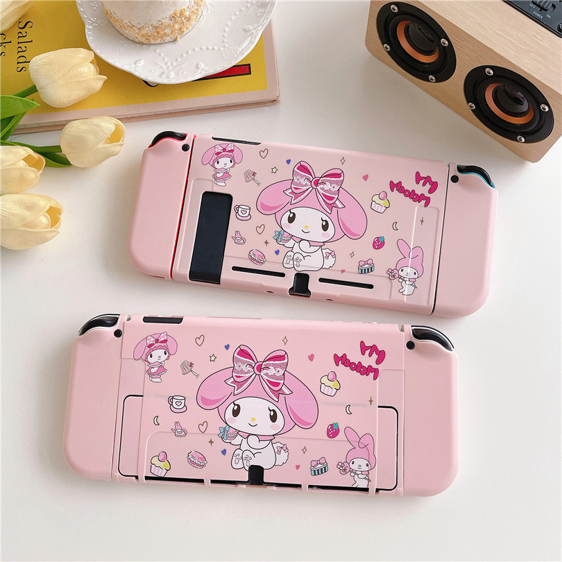 산리오 멜로디 충전 도크 스테이션 커버 닌텐도 스위치  - Gaming Accessories Pink 리뷰 및 가격