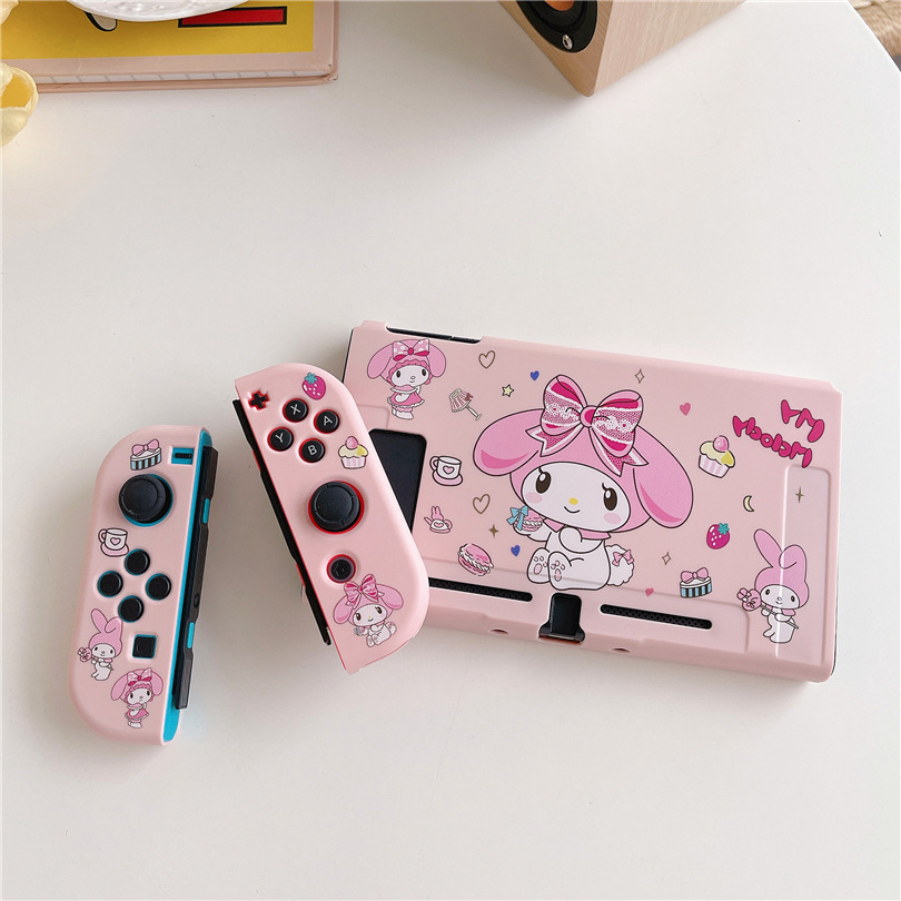 산리오 멜로디 충전 도크 스테이션 커버 닌텐도 스위치  - Gaming Accessories Pink 리뷰 및 가격