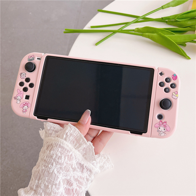 산리오 멜로디 충전 도크 스테이션 커버 닌텐도 스위치  - Gaming Accessories Pink 리뷰 및 가격