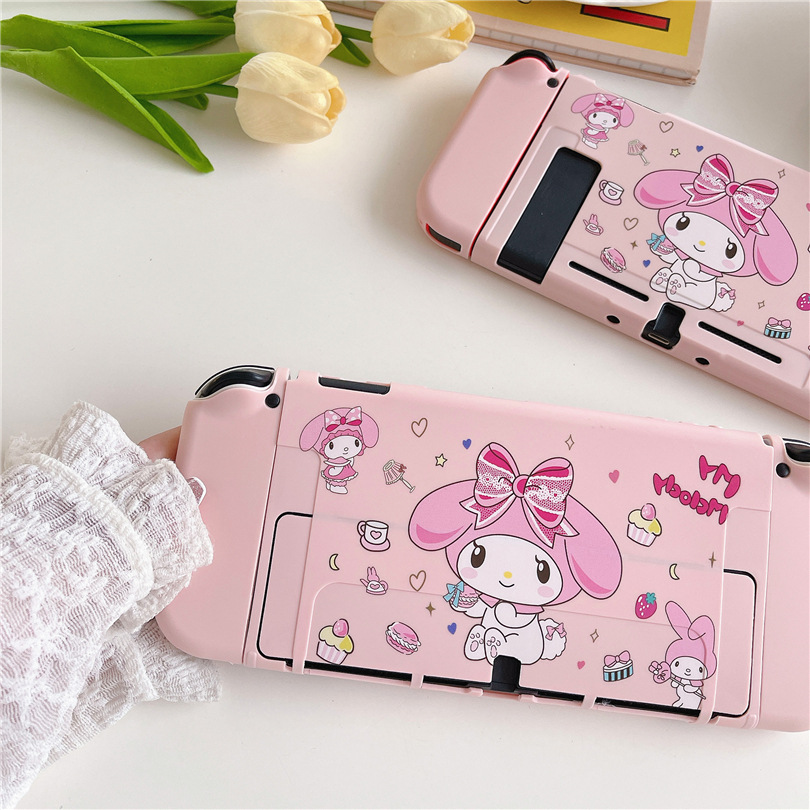 산리오 멜로디 충전 도크 스테이션 커버 닌텐도 스위치  - Gaming Accessories Pink 리뷰 및 가격