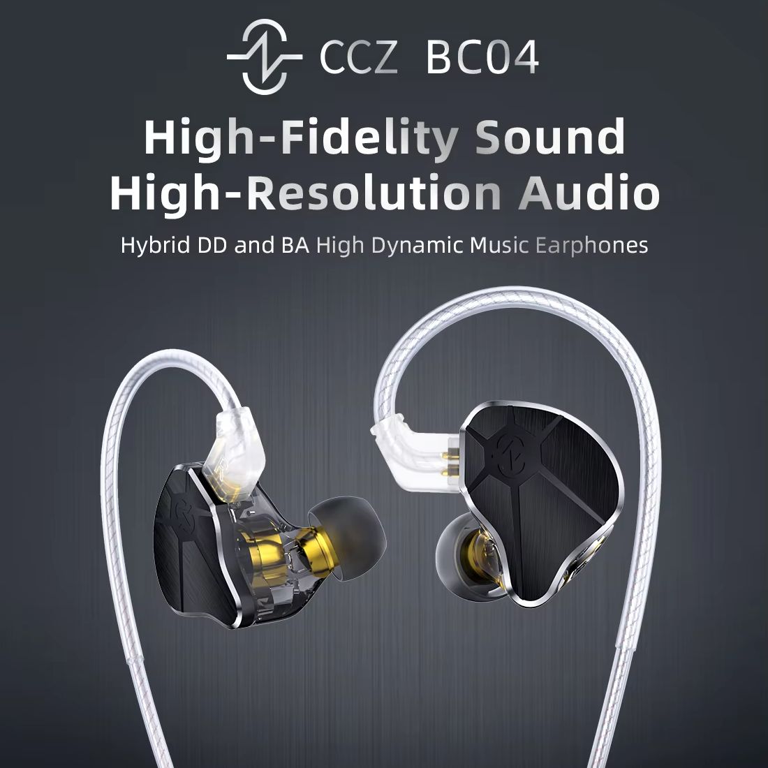 CCZ BC04 1DD+1BA 하이브리드 IEM 헤드폰 - Gaming Accessories Monitor 리뷰 및 가격