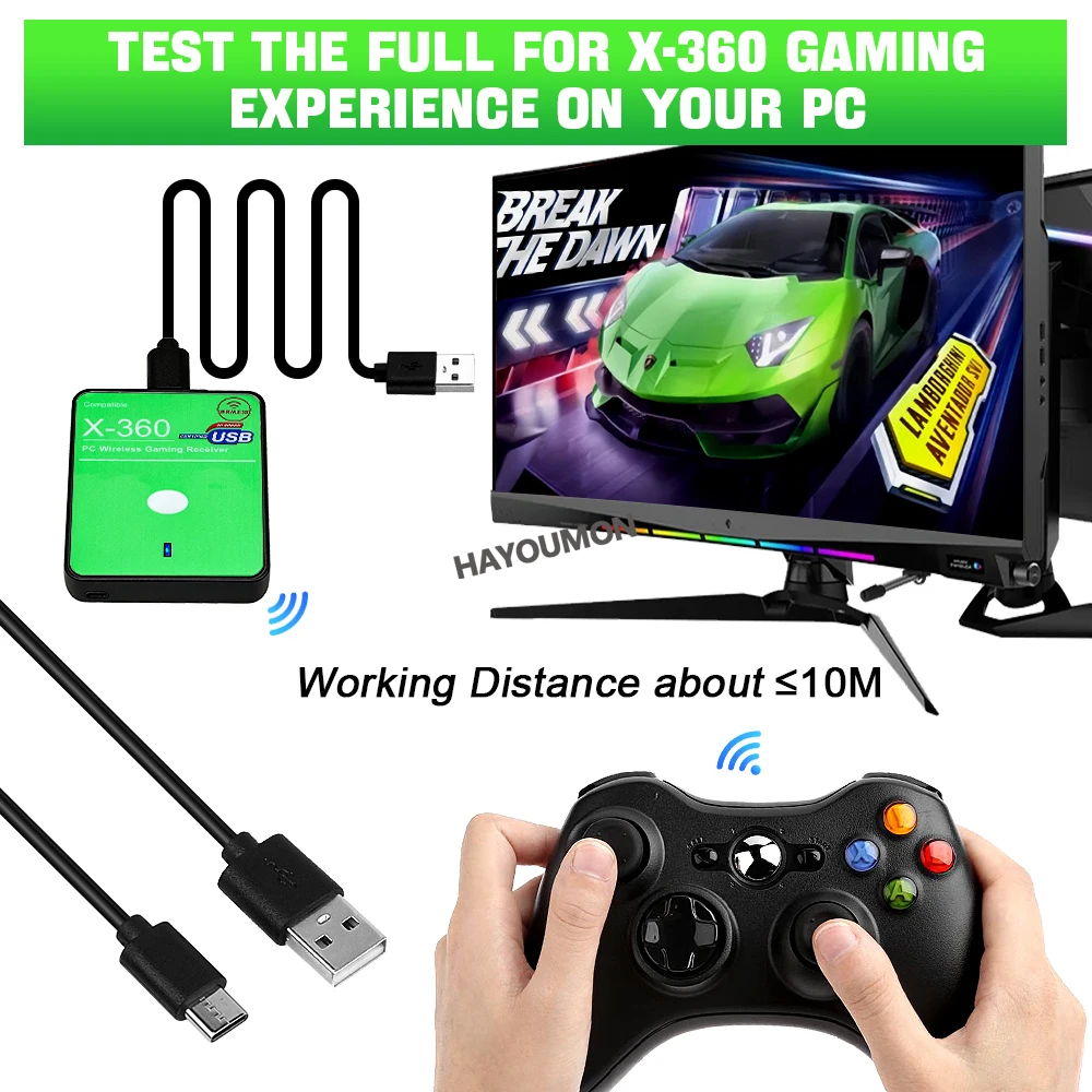 XBOX 360 PC용 새로운 무선 게임 수신기 Xbo - Gaming Controllers Xbox Accessories 리뷰 및 가격