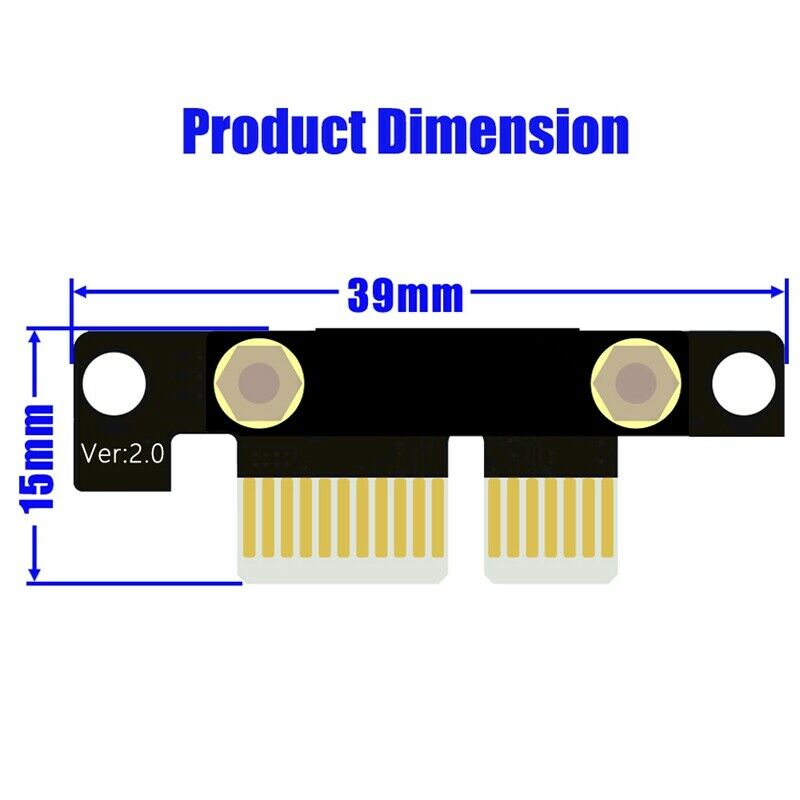 90도 PCI-E PCI 익스프레스 1X 슬롯 라이저  - Pcie Extension Cable 리뷰 및 가격