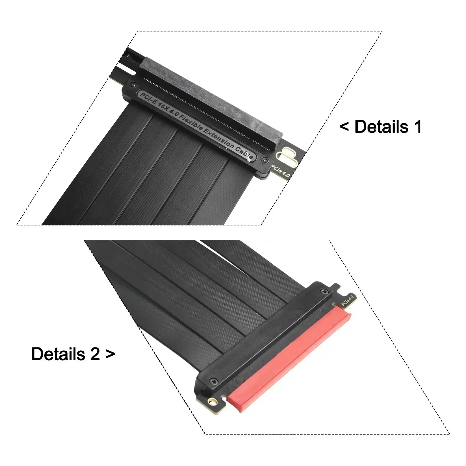 TEUCER PCI-E 4.0 X16 라이저 케이블 비 - Pcie Extension Cable 리뷰 및 가격