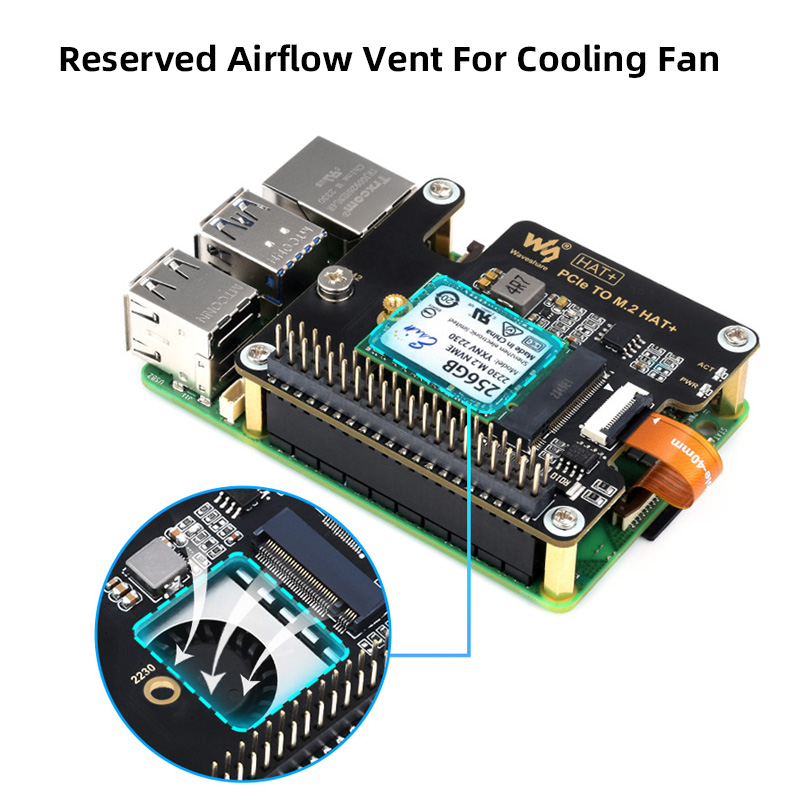 Raspberry Pi 5 PCIe-M.2 HAT NV - Pcie Extension Cable 리뷰 및 가격