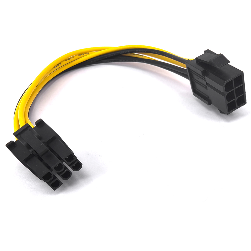 PCI-E 익스텐션 전원 공급 케이블, 6 핀 수-암  - Pcie Extension Cable 리뷰 및 가격