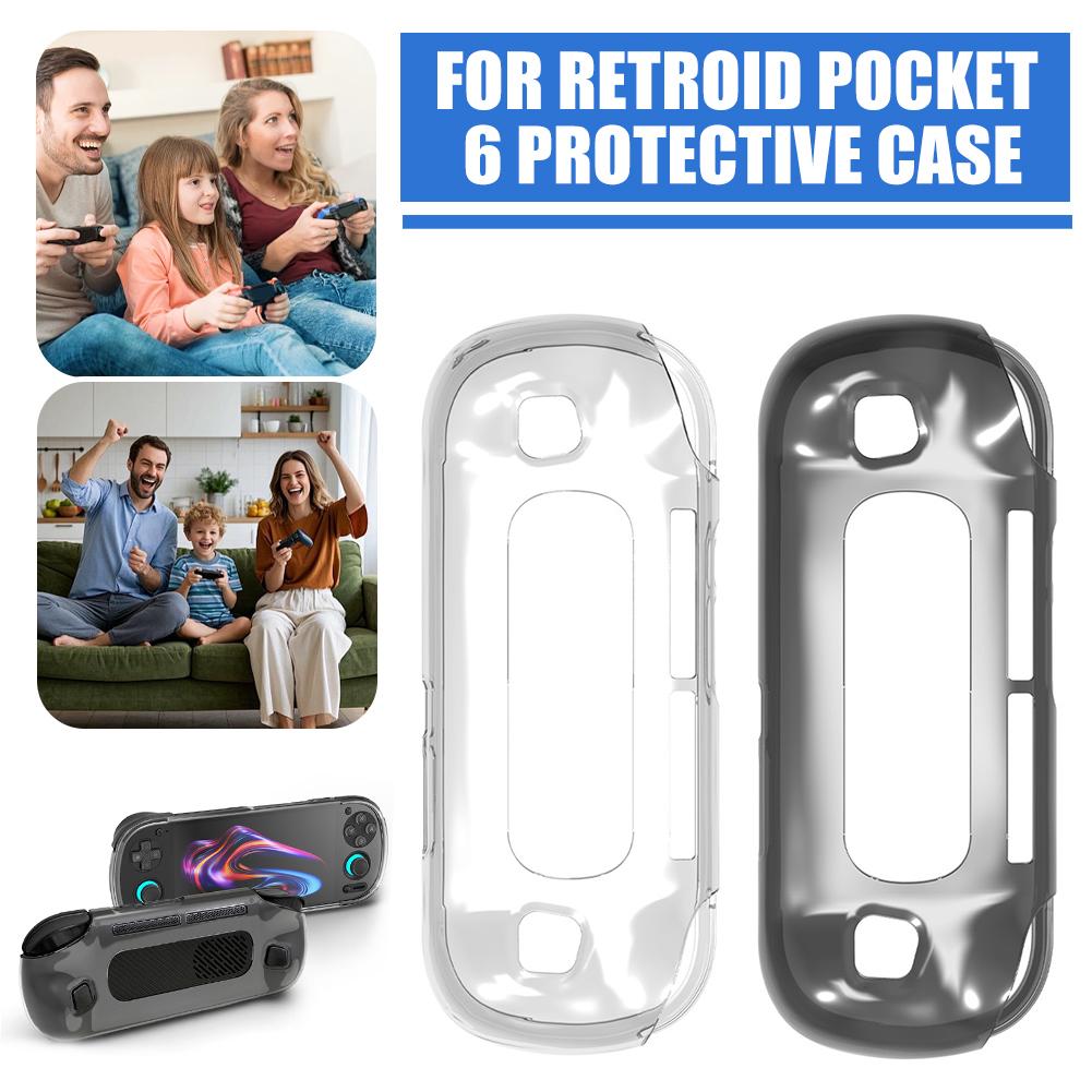 레트로이드 포켓 6용 보호 케이스 투명 TPU 소프트  - Gaming Accessories Dropshipping Suppliers 리뷰 및 가격