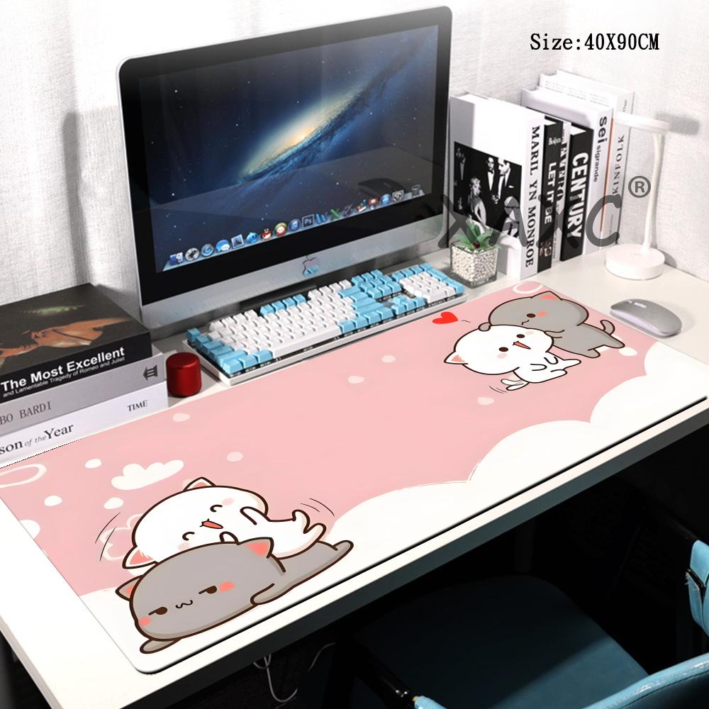 XXL 카와이 게이밍 마우스 패드 900x400x3MM - Gaming Accessories Pink 리뷰 및 가격