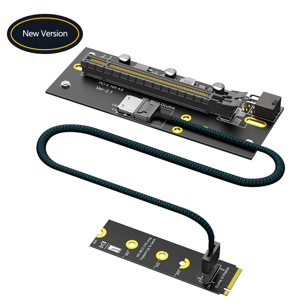 새로운 M.2 M-Key 2242/2260/2280을  - Pcie Extension Cable 리뷰 및 가격