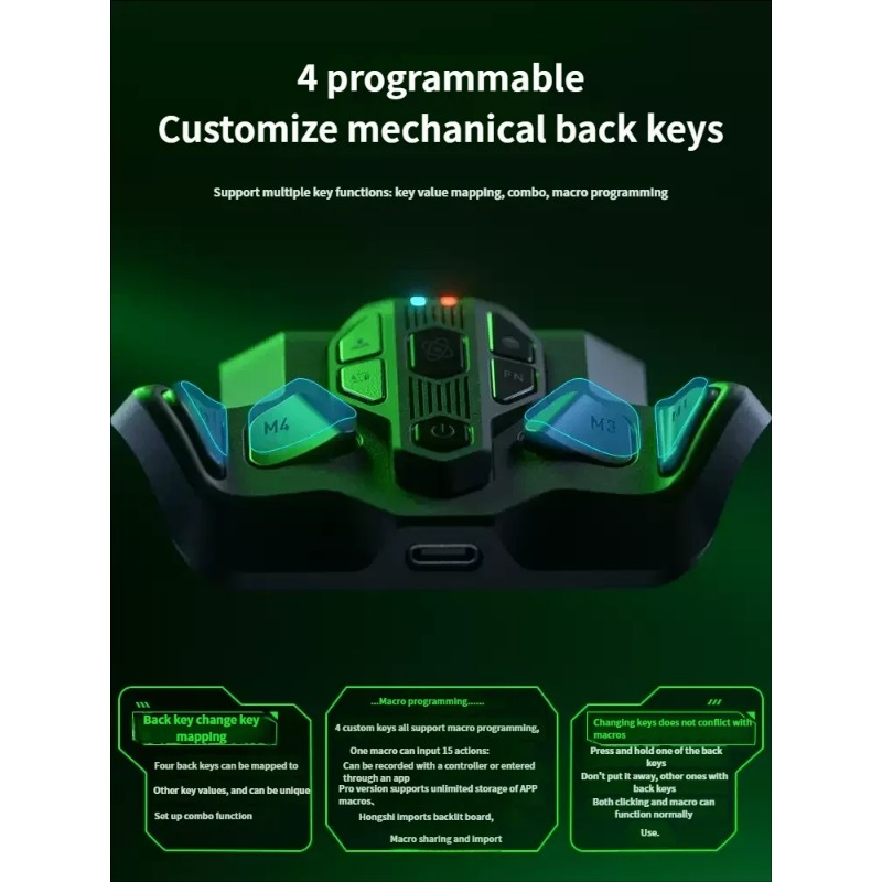 Xbox 시리즈 컨트롤러용 백키 무선 수신기, 전용 백 - Gaming Controllers Xbox Accessories 리뷰 및 가격