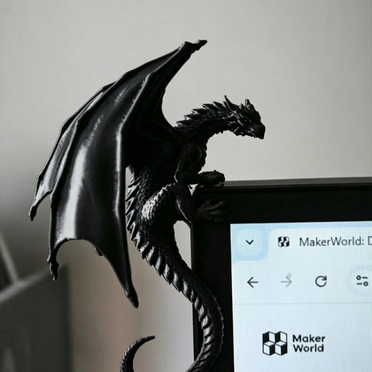 멋진 용 모양 모니터 장식품, 독특한 게이밍 데스크탑  - Gaming Accessories Monitor 리뷰 및 가격